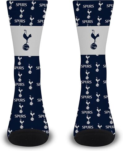 For Bare Feet Premier League Montage Banner Crew Sock Large in Kuwait