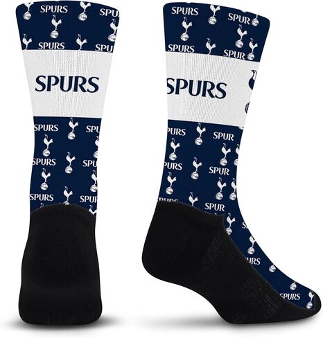 For Bare Feet Premier League Montage Banner Crew Sock Large in Kuwait