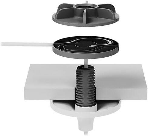 Logitech Mic Pod Pendant Mount, White (952-000123) in Saudi Arabia