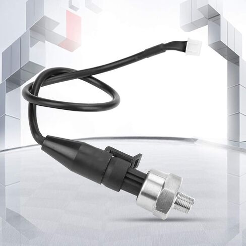 مستشعر مرسل ضغوط ضغط الخيط DC 5V ، 1/8 "NPT من الفولاذ المقاوم للصدأ ± 2 ٪ محول الضغط FS مع كابل للزيت ، الوقود ، الديزل ، الغاز ، الماء ، ضغط الهواء (200psi) in Saudi Arabia