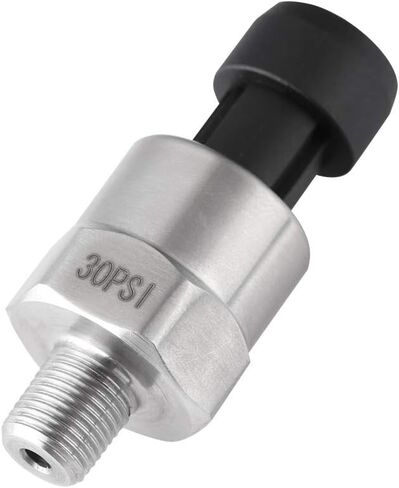 مستشعر مرسل ضغوط ضغط الخيط DC 5V ، 1/8 "NPT من الفولاذ المقاوم للصدأ ± 2 ٪ محول الضغط FS مع كابل للزيت ، الوقود ، الديزل ، الغاز ، الماء ، ضغط الهواء (200psi) in Saudi Arabia