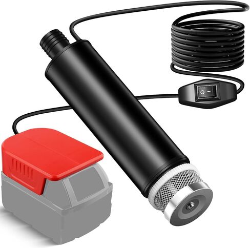 Cordless Submersible Water Pump for Milwaukee M-18 18V Battery,635GPH Portable Transfer Water Pump for Camping Tub Garden RV Pond Draining Job Sites(No Battery) in Kuwait