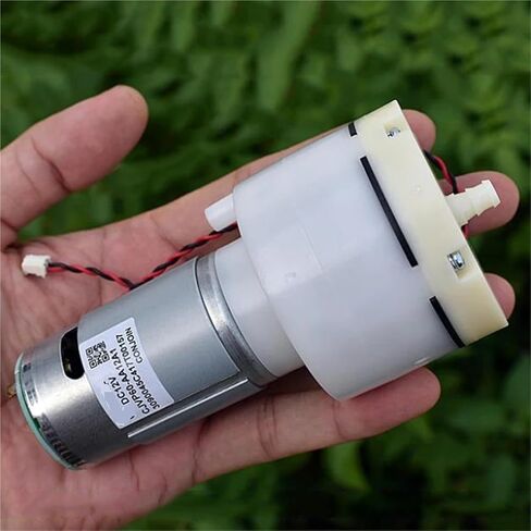 CJVP60 DC12V 10LPM JRK-555S-2593 Large Flow 555 Motor Diaphragm Vacuum Air Oxugen Pump Negative Pressure Suction Pump DIY 1Pcs in Saudi Arabia