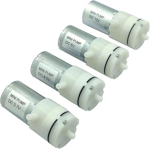 3.7V 6V 12V صغير صغير 370 حاجز الهواء مضخة الهواء مضخة فراغ مضخة الضغط السلبي مضخة مضخة الثدي مضخة الثدي DIY النخاخ 1pcs (DC 6V) in Saudi Arabia