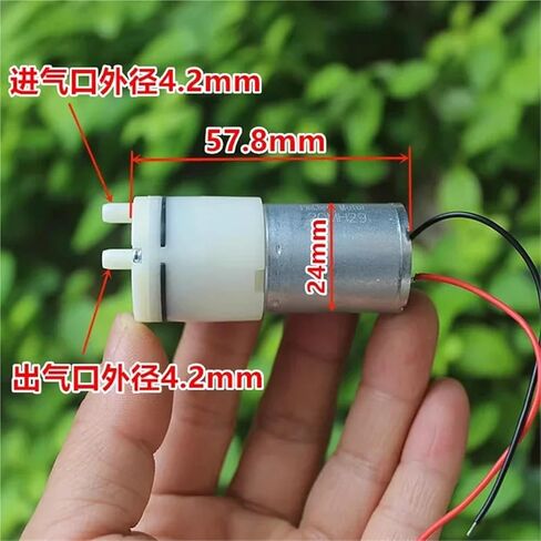 DC 5V 6V Small Mini 370 Motor Air Oxygen Pump Vacuum Negative Pressure Suction Pump DIY Inflator Monitor Breast Pump 1Pcs in Saudi Arabia