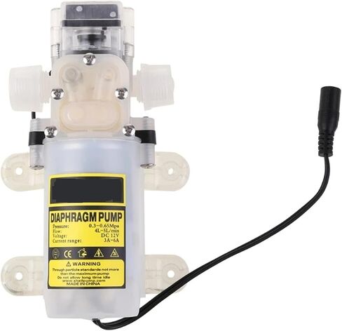 DC 12V 70W Food Grade Diaphragm Water Pump Self-priming Booster Pump With Automatic Switch 300L/H For Red Wine Milk R06 1Pcs in Saudi Arabia