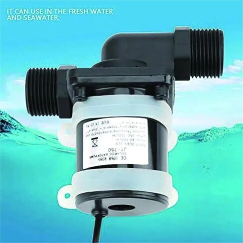 JT-750 DC 12V 24V Solar Motor Motor Pump Pump Water Heater Dating Floor Pump مضخة المياه الغاطسة 1PCs (DC6-12V JT-750 PUMP) in Kuwait