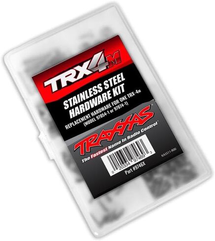 Traxxas Complete Screws Kit Stainless Steel TRX-4M in Saudi Arabia