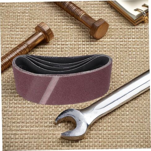 GLEAVI 20-Piece Sanding Belt Set for Belt Sander Fine Grit Sandpaper for Wood and Metal 457x75x13mm High Efficiency Woodworking Tool in Saudi Arabia