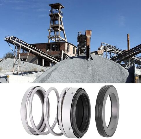 35mm Mechanical Seals Shaft Seals, 304 Stainless Steel, Highly Accurate, Easy Installation, for General Industrial Pump in Saudi Arabia