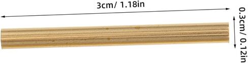 Angoily 100pcs Floral Wire Connecting Tubes Mini Copper Tube for Craft Arrangement Flower Stem Connectors for DIY Bouquets and Wreaths Indoor and Outdoor Decorative Applications in Saudi Arabia