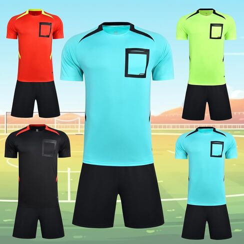 الزي الرسمي لحكام كرة القدم ، قمصان الحكام الزي الرسمي للرجال ، مجموعات حكام كرة القدم للمراهقين in Kuwait