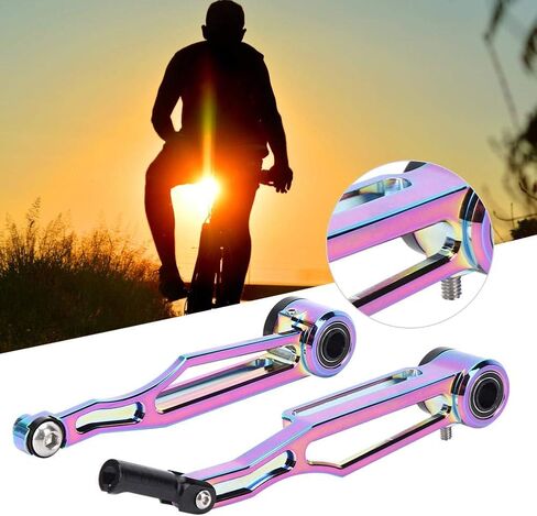 so Brake Cliper Sets, Folding Aluminium Alloy V Brake Folding Cycling Brake Handle Lever Caliper Gear Tools(Long Arm V Brake) in Saudi Arabia