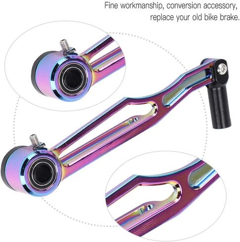 so Brake Cliper Sets, Folding Aluminium Alloy V Brake Folding Cycling Brake Handle Lever Caliper Gear Tools(Long Arm V Brake) in Saudi Arabia