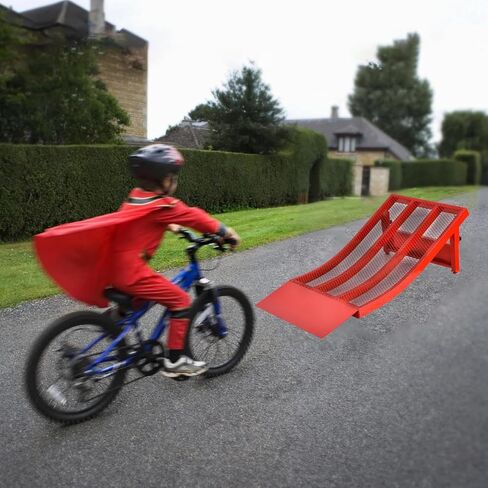 Skateboard Ramp,Portable Scooter Ramps - Detachable Skateboarding Ramp, Skateboard Accessories for, RC, Skate, Remote-Controlled Vehicles in Saudi Arabia