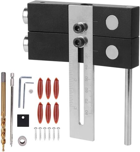 ثقب مزدوج قابلة للتعديل محدد موقع سبيكة الألومنيوم سبيكة حفر لنجارة النجارة الخشبية in Kuwait