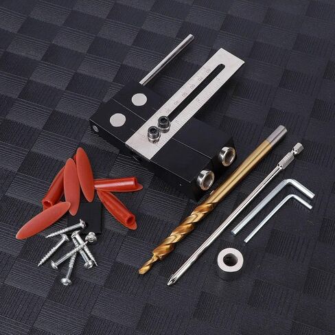 ثقب مزدوج قابلة للتعديل محدد موقع سبيكة الألومنيوم سبيكة حفر لنجارة النجارة الخشبية in Kuwait