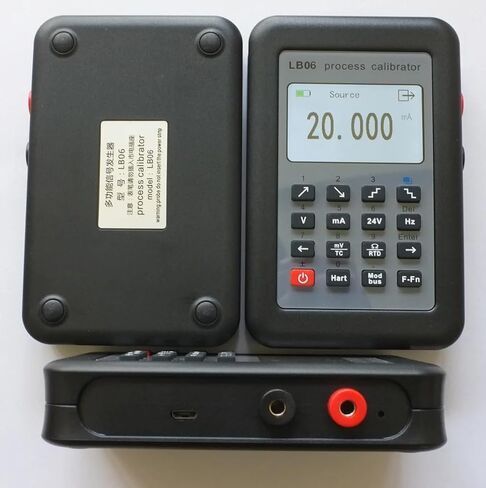NURII Process Calibrator, LB06, 4-20mA 0-10V RTD PT100 Thermocouple Temperature Calibrator Signal Generator in Saudi Arabia
