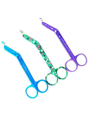 Artlab-set من 3 متنوع Dew Drops Pattern Pattern Pattern Pattern Doctor Emt Lister Standage مقص 5.5 "(14 سم)-مثالية لـ EMT ، المسعفون ، الإسعافات الأولية ، المستجيبين ، الأطباء ، الممرضات ، مقص مقصات Lister Shears Lister in Kuwait