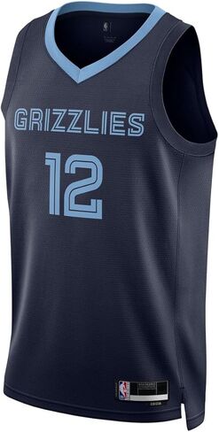 Ja Morant Memphis Grizzlies NBA Kids Youth 8-20 Navy Icon Edition Swingman Jersey in Saudi Arabia