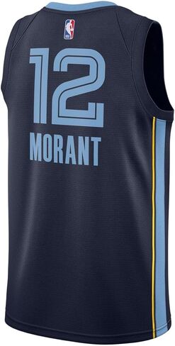 Ja Morant Memphis Grizzlies NBA Kids Youth 8-20 Navy Icon Edition Swingman Jersey in Saudi Arabia