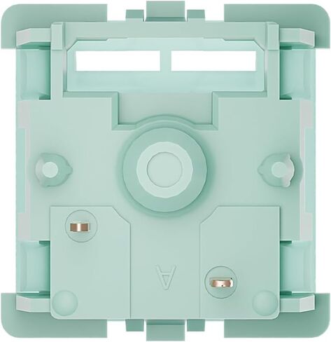 Gateron Jade Mint Keyboard Switches, Linear RGB LED 5 Pin 22mm Dual-Stage Spring Factory Pre-lubed 55gf Switches for Mechanical Keyboard(90PCS,Patch lamp) in Kuwait