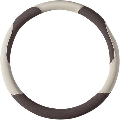 Carbon Fiber Steering Wheel Cover Suitable Fit for Tesla, Fit for Volkswagen, BYD, Wuling, Fit for Honda, Fit for Toyota, NIO, Steering Wheel Cover Protector Universal Fit(Style 4,O) in Saudi Arabia