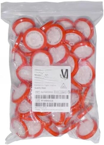 50pcs/box مرشح جديد slfg033ns غير sterile 0.2μm مسعور أحمر ptfe in Saudi Arabia