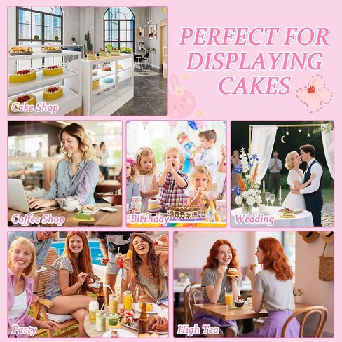 120 PCS Mini Cake Boards, Gold Round Mousse Cupcake Base for Dessert, 3.15 inch & 3.5 inch Mini Flan Plates, Disposable Cake Paper Display Tray for Baking Birthday Party Wedding in Saudi Arabia