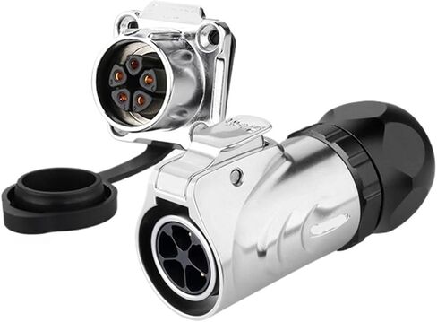 LP-20 connector full metal 5-core mechanical equipment power signal aviation socket(Flange female seat) in Saudi Arabia