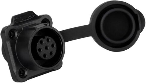 LP12 Miniature Aviation and Socket 5 HOLES 8 CORE IP68 CORERNY 3A Connector (Flange Female SET) in Saudi Arabia