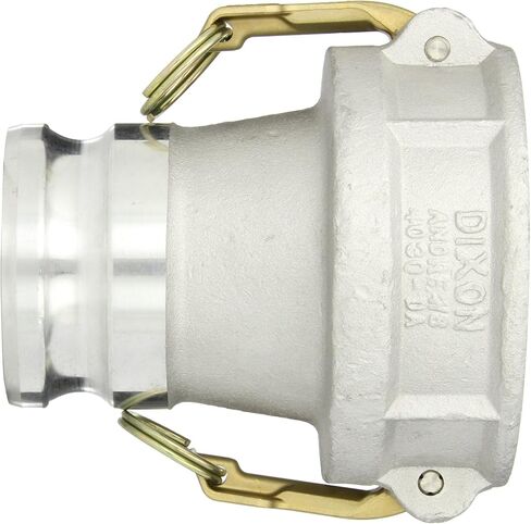 Dixon 4030-DAVR-AL Aluminum Cam and Groove Hose Fitting, Vapor Recovery Coupler with Probe, 4" Socket x 3" Adapter in Saudi Arabia