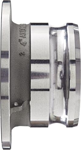 Dixon 400-Alt-al Aluminium Cam and Groove Terting Fitting ، 4 "Plug × 4" شفة شاحنة الدبابات المستديرة in Saudi Arabia