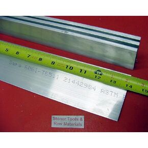 4 Pieces 1/4" X 2-1/2" Aluminum Flat BAR 14" Long 6061 .250" Plate Mill Stock in Saudi Arabia
