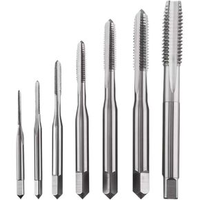 Right Hand Screw Machine Thread Tap Drill Bits Straight Flute Metric Size M8.5 M9 M9.5 M10 M11 M12 M13 M14 10Pcs(M11x1.25) in Kuwait