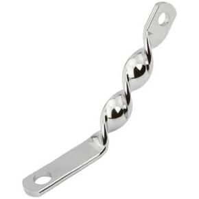 Lowrider Twisted Light Bracket Chrome. جزء من ضوء الدراجة ، Lightpart دراجة ، طراد الشاطئ ، مروحية ، ليمو ، دراجة تمتد ، BMX ، المسار ، Fixie in Kuwait