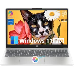 HP 2025 15.6 "جهاز كمبيوتر محمول لعمليات الشاشة التي تعمل باللمس-W/Office Pro LifeTime License ، Intel 13th Core I3-1315U (حتى 4.5 جيجا هرتز) ، رسومات Intel UHD ، مضاد للشفقة ، Windows 11 Pro & Accessories (32 GB RAM ، 1 TB SSD) in Kuwait