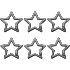 مقطع سلسلة مفاتيح Patikil Star ، مفتاح Star Ring Snap Hook Clips Zinc Alloy Trigger Spring Buckle in Kuwait
