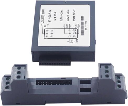 1 in 2 Out Signal Isolation DC24V Signal Isolator 4-20mA 0-10V Signal Converter GLC(0-10V to 4-20mA) in Saudi Arabia