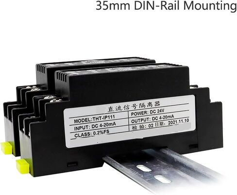 العزل السلبي الحالي إشارة الإشارة 4-20MA 35mm DIN DIN SILE INPUT SANDOG SARPLES (2 في 2 OUT ، 4-20MA OUTPORT_4-20MA POWER_LOOP POWER) in Saudi Arabia