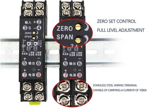 العزل السلبي الحالي إشارة الإشارة 4-20MA 35mm DIN DIN SILE INPUT SANDOG SARPLES (2 في 2 OUT ، 4-20MA OUTPORT_4-20MA POWER_LOOP POWER) in Saudi Arabia