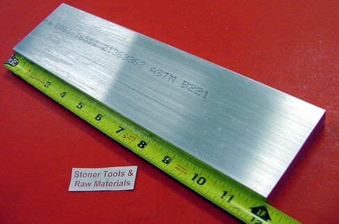 5/8 "× 3" الألومنيوم 6061 شريط مسطح صلب 12 "مخزون مطحنة الطبق الطويل .625" T6511 in Saudi Arabia