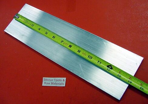 1/8 "× 4" 6061 T6511 الشريط المسطح الصلب الألمنيوم 14 "Long +.07"/-0 New Mill Stock. هذا هو البار المقذوف غير مطلي بالرمل أو مصقول وقد يكون له خدوش من التعامل. in Saudi Arabia