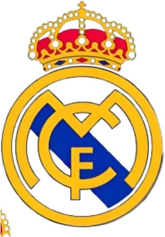 Real Madrid Football Sticker – Vinyl Decal Real Madrid Vinyl Sticker for Car Truck Van Water Bottle & Window in Saudi Arabia