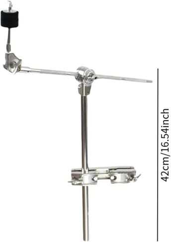 DYNWAVE Cymbal Arm Extension Arm Mount Easy Installation Hardware Adjustable Bracket Sturdy Metal Attachment Cymbal Stand Attachment in Saudi Arabia