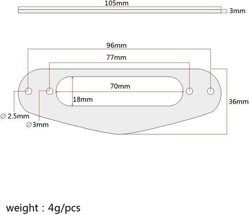Alnicov 2 Pcs Rosewood Single Coil Pickup Surround Plate Mounting Ring for Guitar Parts in Saudi Arabia