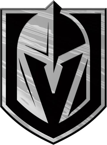 FANMATS 60320 Vegas Golden Knights Molded Chrome Plastic Emblem in Saudi Arabia