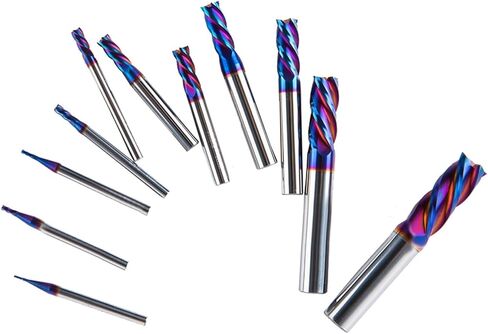 1pc 1mm-20mm 4 cutter طواحين طواحين مسطحة (1/1.5/2/2.5/3/4/6/6/8/10/12/14/16/10 ملم) (D1.5x4xd4x50l) in Saudi Arabia