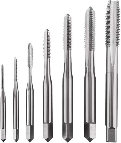 يمين المسمار المسمار مؤشر ترابط الحفر النابض مستقيم المقياس المقياس M8.5 M9 M9.5 M10 M11 M12 M13 M14 10pcs (M11x1.25) in Kuwait