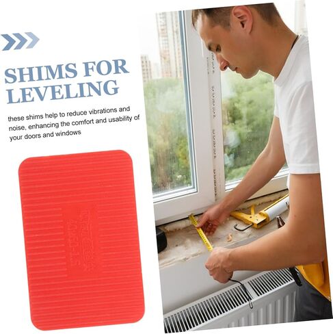 PRETYZOOM 100pcs Soft Plastic Shims for Windows and Furniture Leveling Flexible Shims for Structural Support for Door Patio Slabs and Griddle Adjustments in Saudi Arabia